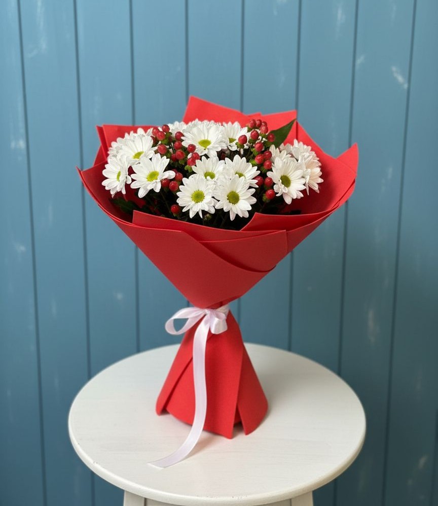 Букет цветов из: Хризантемы в Белинском