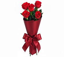 Букет 5 Красных роз Эдлесс Лав в Белинском