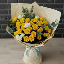 Букет цветов из:  Розы в Белинском