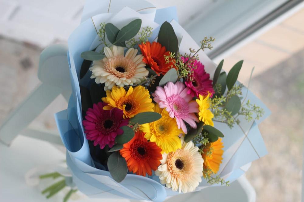 Букет цветов из: Герберы в Белинском