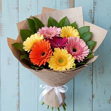 Букет цветов из:  Герберы в Белинском