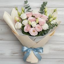 Букет цветов из:  Лизиантусы в Белинском