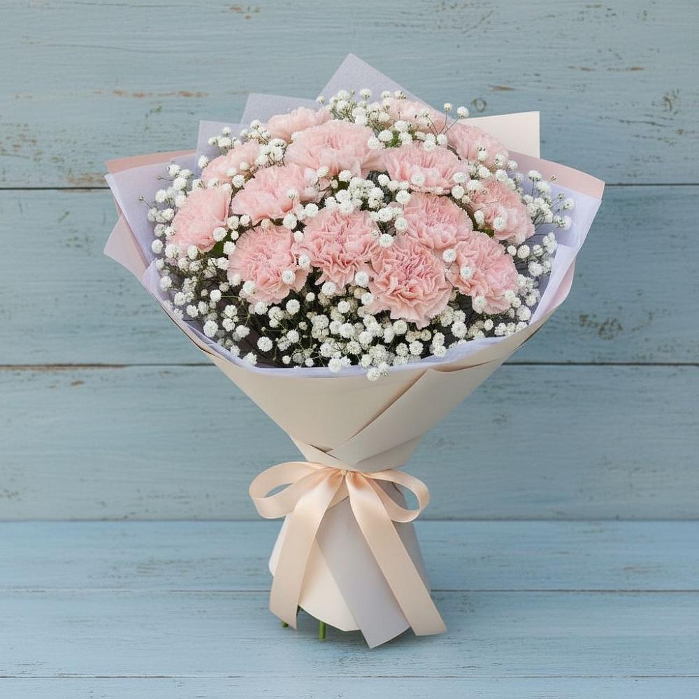 Букет цветов из: Гвоздики в Белинском