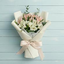 Букет цветов из:  Альстромерии в Белинском