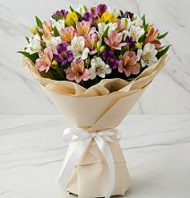 Букет цветов из:  Альстромерии #REPLACE_PRED# Белинском