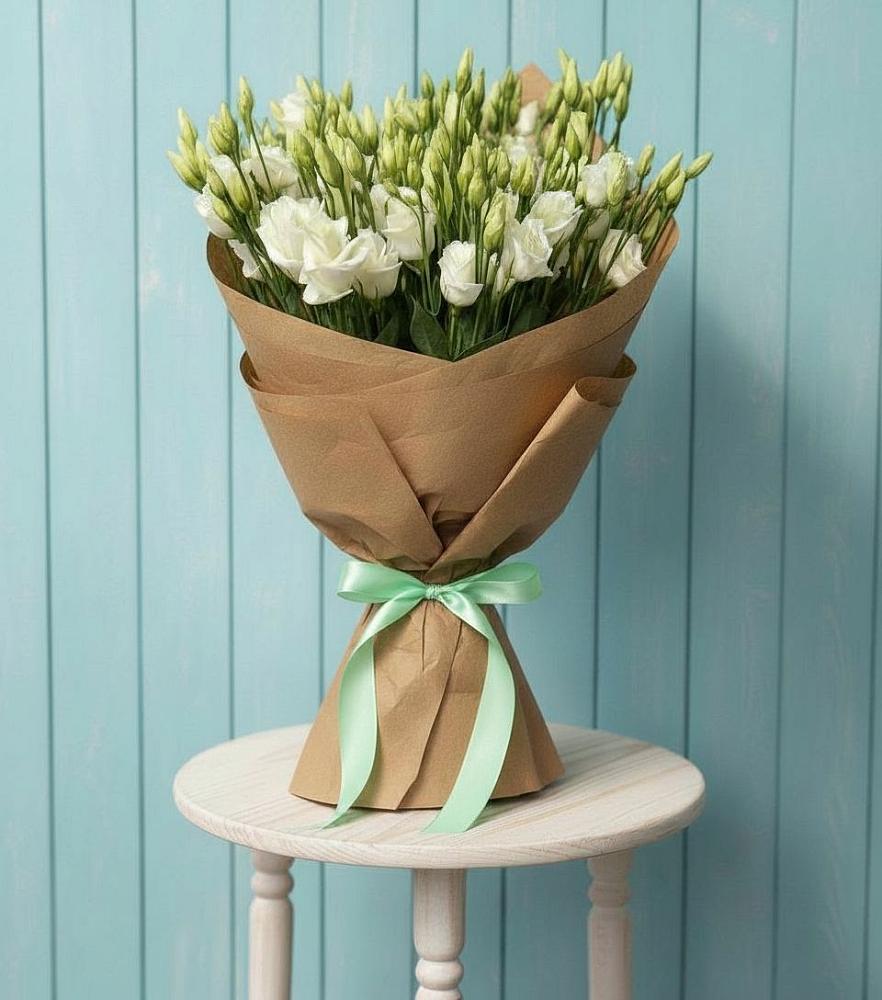 Букет цветов из: Лизиантусы в Белинском