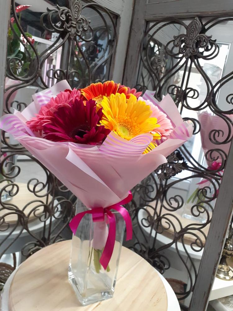 Букет цветов из: Герберы в Белинском