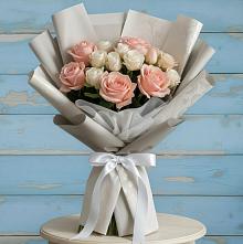Букет цветов из:  Розы #REPLACE_PRED# Белинском