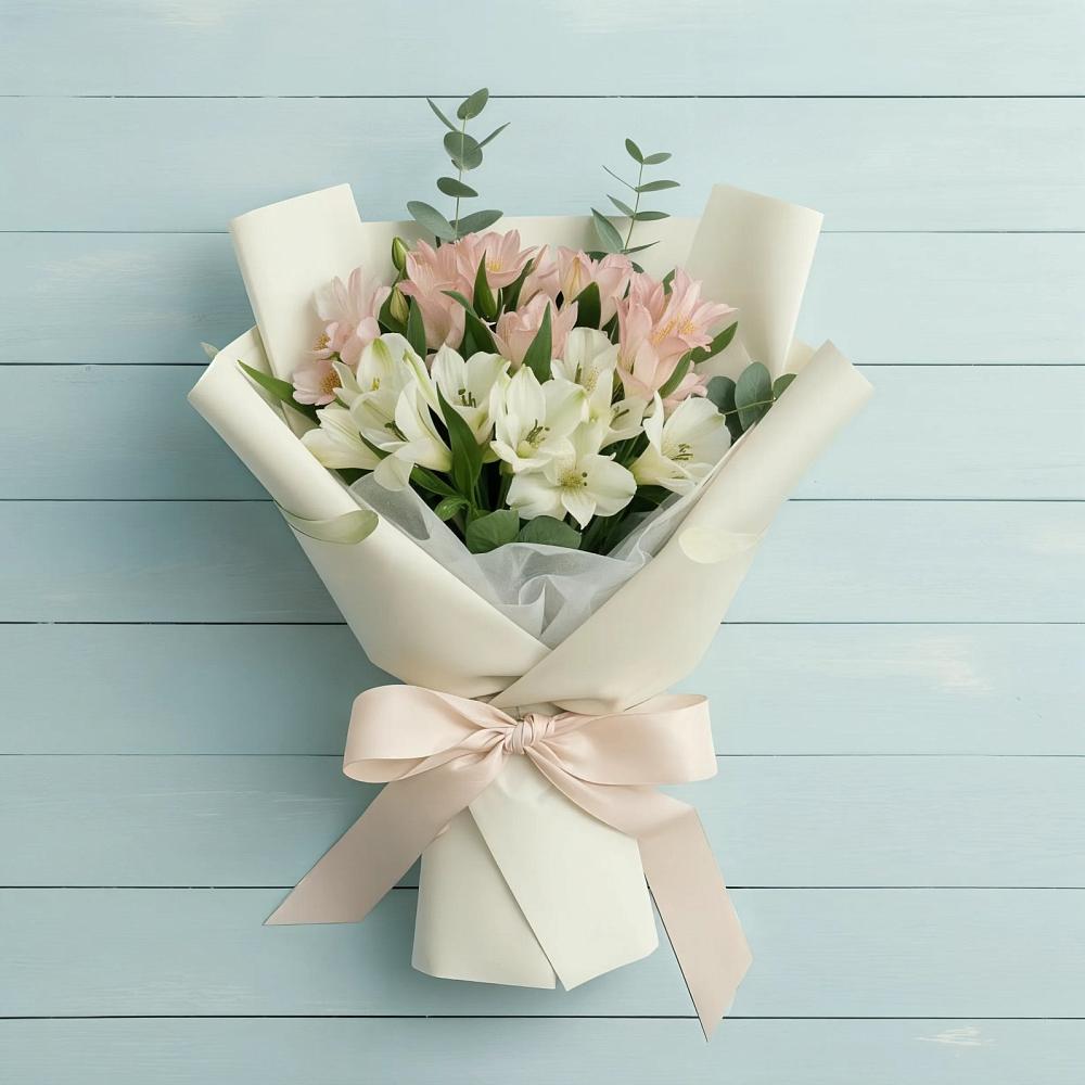 Букет цветов из: Альстромерии в Белинском