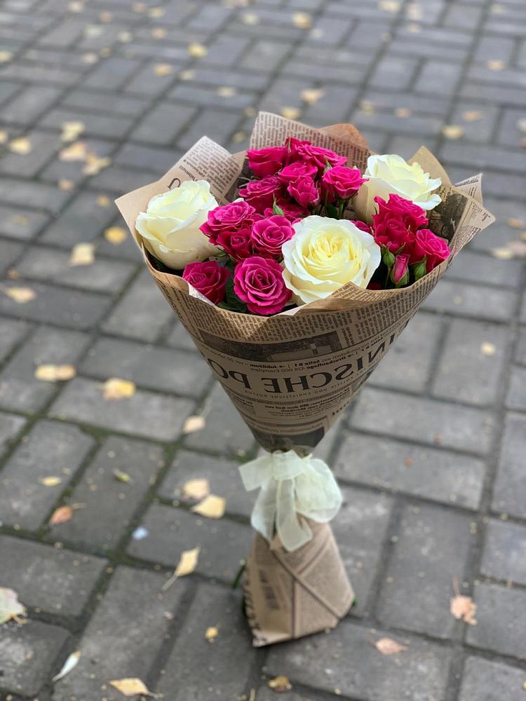 Букет цветов из: Розы в Белинском