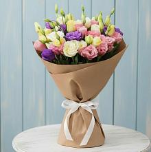 Букет цветов из:  Лизиантусы в Белинском